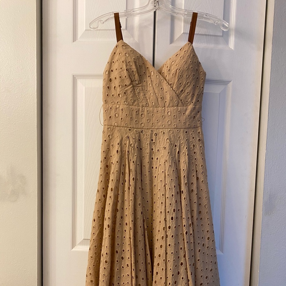 Venus 360 degree skirt eyelet dress.
